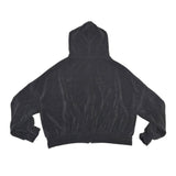 Corduroy hood jumper