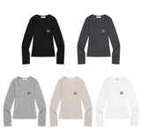 フォントシースリムフィットVネックT (5Color)