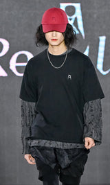 グランマカートゥーンTシャツ ブラック