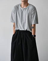 AC モダルUネックショートスリーブTシャツ