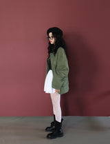 Neco Big Pocket Mini Bomber Jacket