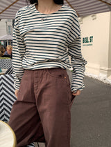 Newven ストライプTシャツ