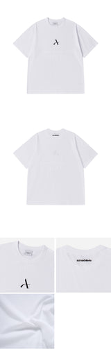 24FW ワンポイントロゴ半袖Tシャツ ホワイト
