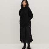 Raverous Slit Sweatshirts Black