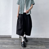 Matte Black Silhouette Shorts