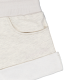 CUPID MINI SWEAT SHORTS [IVORY]