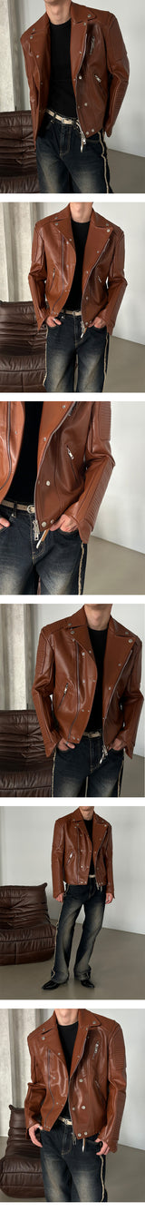 [PREMIUM] Shoulder bike rider jacket (2color)