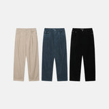 LMN コムレイズコーデュロイピンタックワイドパンツ (3 colors)