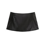 テッサラインストーンサテンスカート