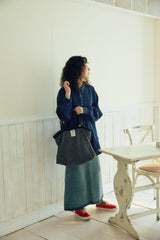 Shopper bag Wool Grey