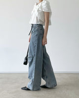 dau pintuck washing denim