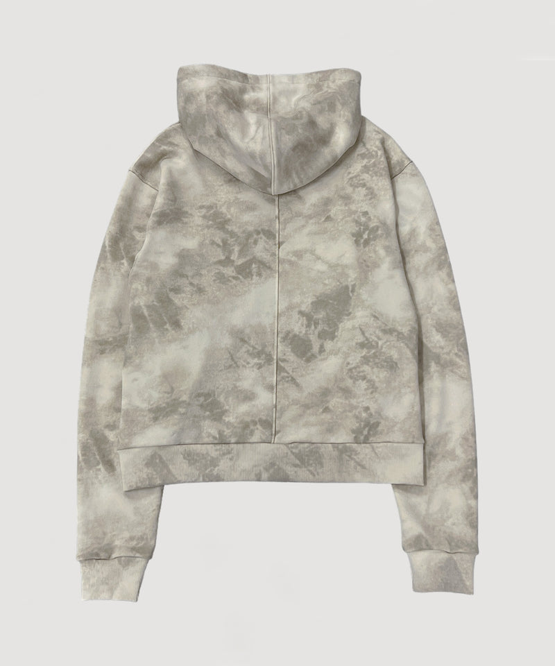 RUST DOUBLE ZIP HOODIE