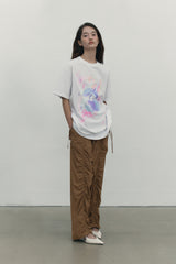 チェリーブラーグラフィックTシャツ[ホワイト]