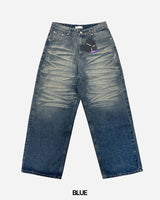 Fair Cat Washing Denim Pants