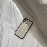 パジャマ柄スマホケース (ガラスバンパー)