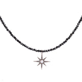 E'toile Opal Hematite Necklace(Silver/Gold)