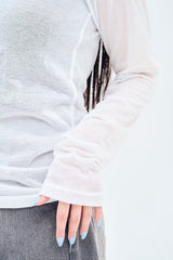 sheer logo TEE