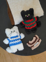 Keyring Acc 'Cowichan knit' - 3 Color