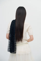 Tassel Ribbon Layer Scarf_2 colors