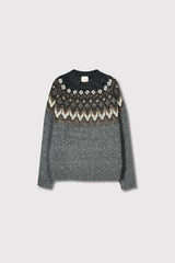 Feather round knit 4color
