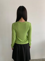 ウィッツウールラウンド長袖Tシャツ