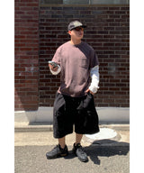ワッフルレイヤード長袖Tシャツ