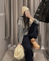 Nordic wool knit