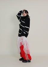 Hayley Cancanシースルーレースロングスカート
