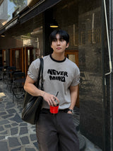 Never ringer t-shirt