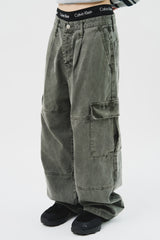 Olde Pigment Cargo Pants (3color)