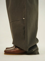 Double Knee Peach Rivet Pants