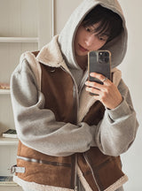 Kao Crop Hood Zip-up