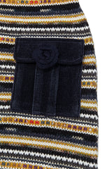 Knit Pocket Skirt (Navy)