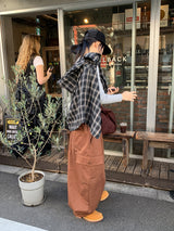 SLOW TWO-WAY CHECK SHIRT (2C)
