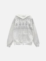 Sophie Nordic Graphic Fleece Hoodie (4c)