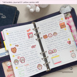 A6 bullets journal 01 yellow series refill