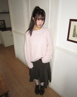 Daran Alpaca Round-Neck wool Long-Sleeve Knit
