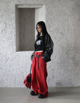 F/W フラワースリムノースリーブ