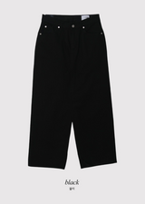TD Basic Wide Cotton Pants (3color)