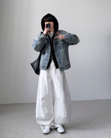 Mark Non Collar Denim Jacket