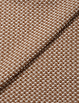 CHECKERED LACE SLEEVELESS(BROWN)