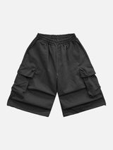 マッドピンタックバミューダカーゴパンツ 3C