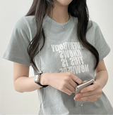 アイリーンレタリング半袖Tシャツ
