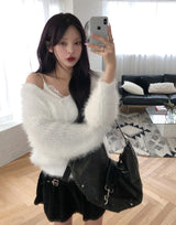Vintage Eyelet Buckle Shoulder Bag