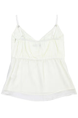 リシャラップスリーブレス (white)