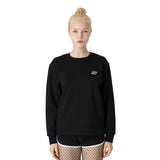 ポイントスペースエンブロイダリー長袖Tシャツ(ブラック)
