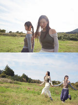TWIN LAYERED LONG SLEEVE (KHAKI)