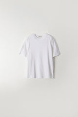 Boxy round T-shitrs (White)