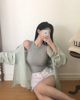 [MADE] Rose, Daily Rib Camisole