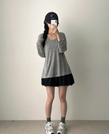 Line cover*pumpkin balloon miniskirt*pants